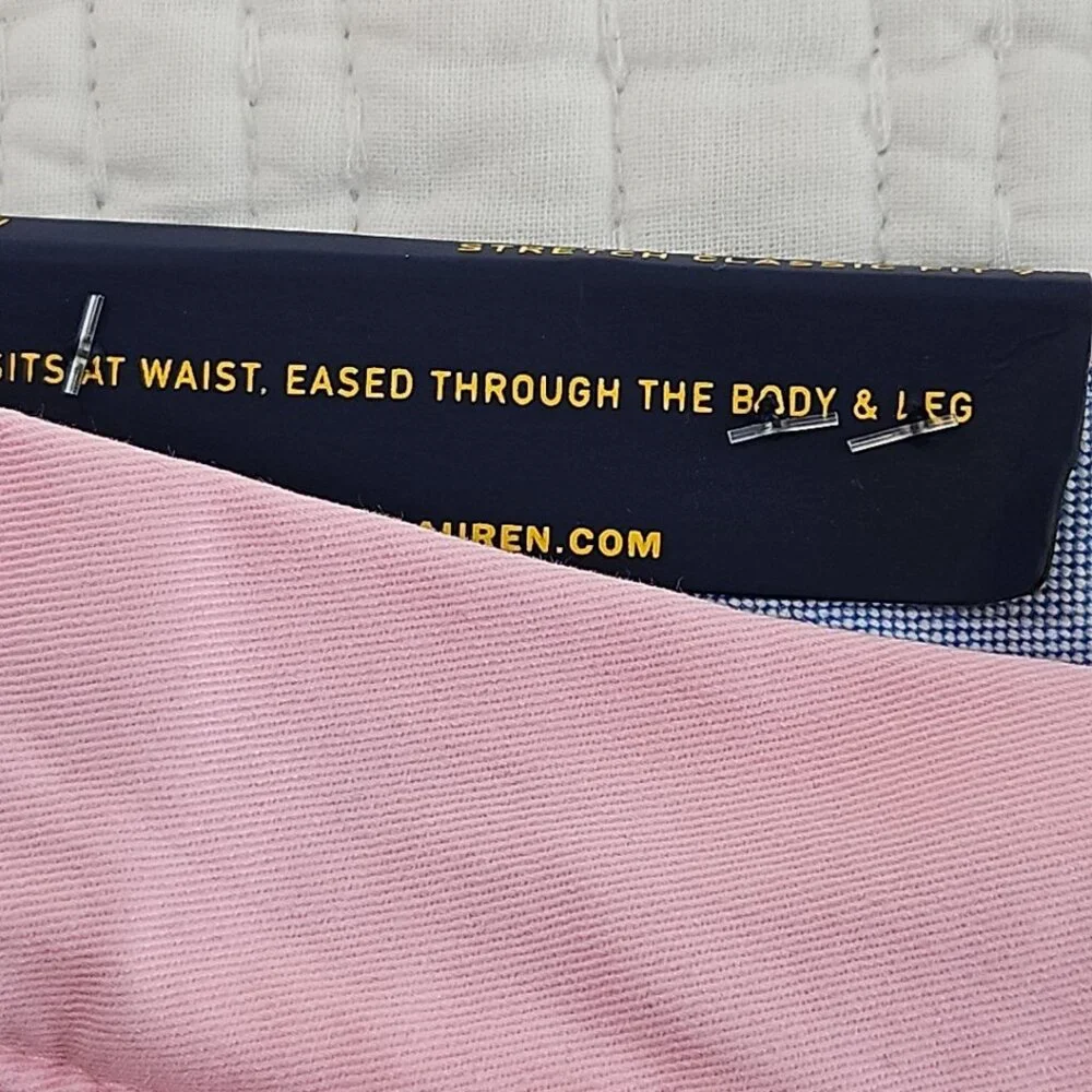 Polo Ralph Lauren Shorts Men's 42 Pink Stretch Straight Fit Pony‎ NEW 9